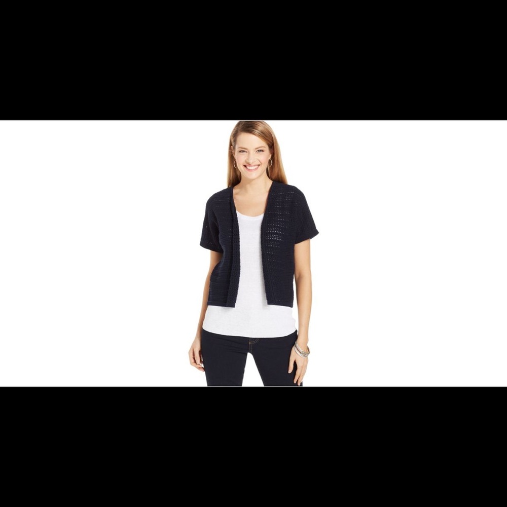 Navy blue cardigan